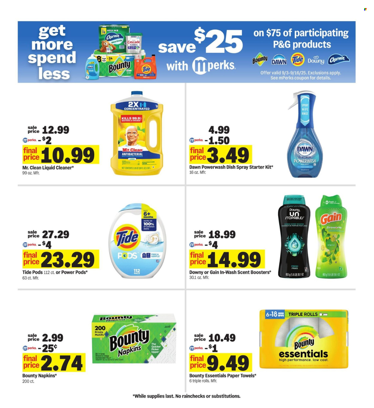 Meijer ad - 09/03/2025 - 09/09/2025. Page 38