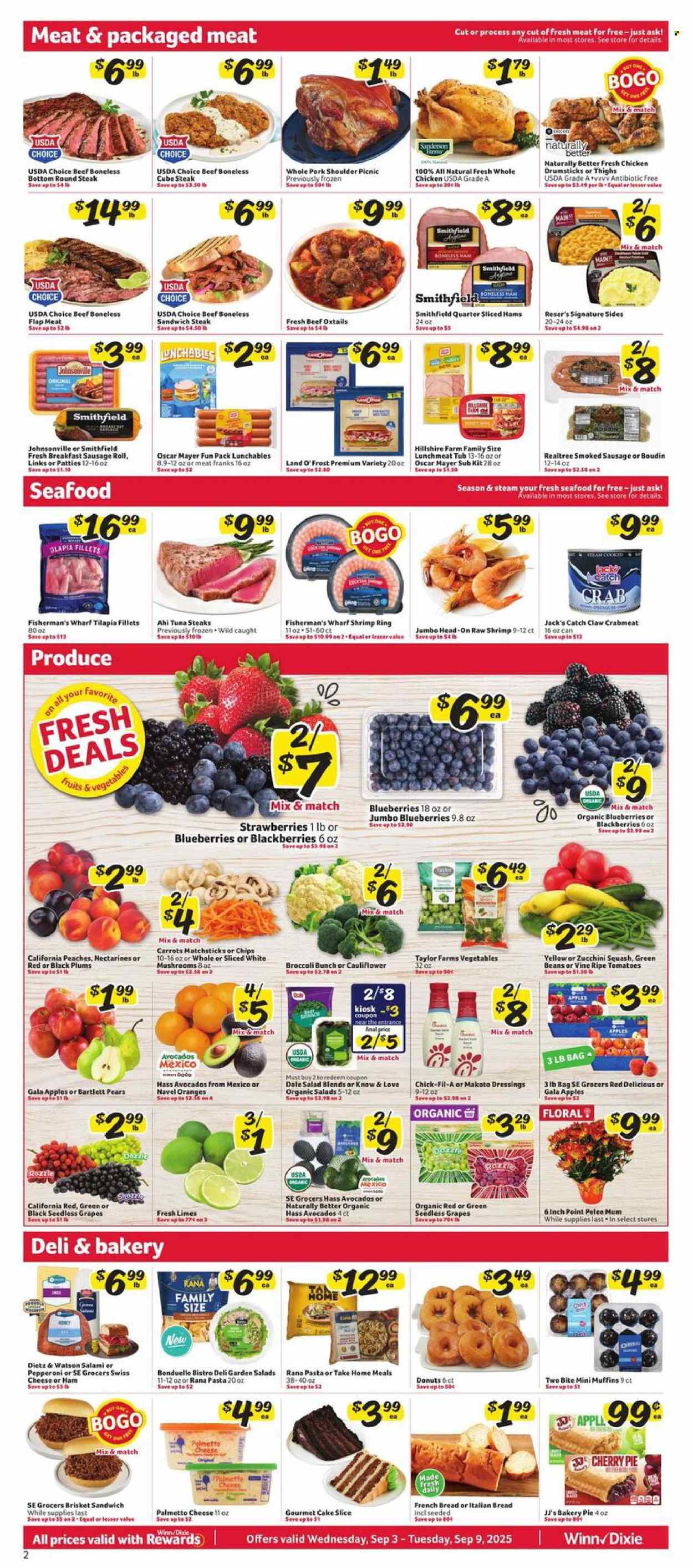 Winn Dixie ad - 09/03/2025 - 09/09/2025. Page 2