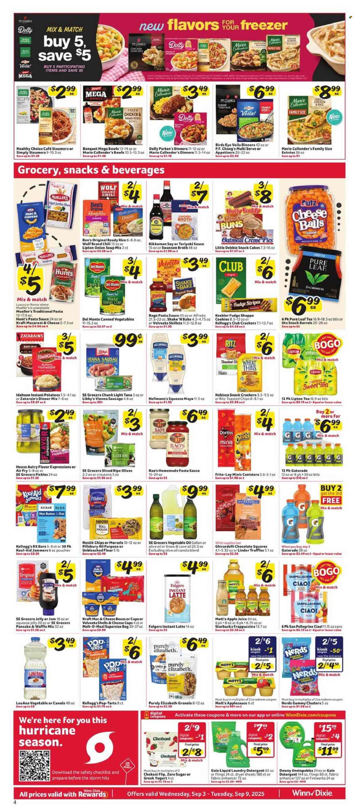 Winn Dixie ad - 09/03/2025 - 09/09/2025. Page 5