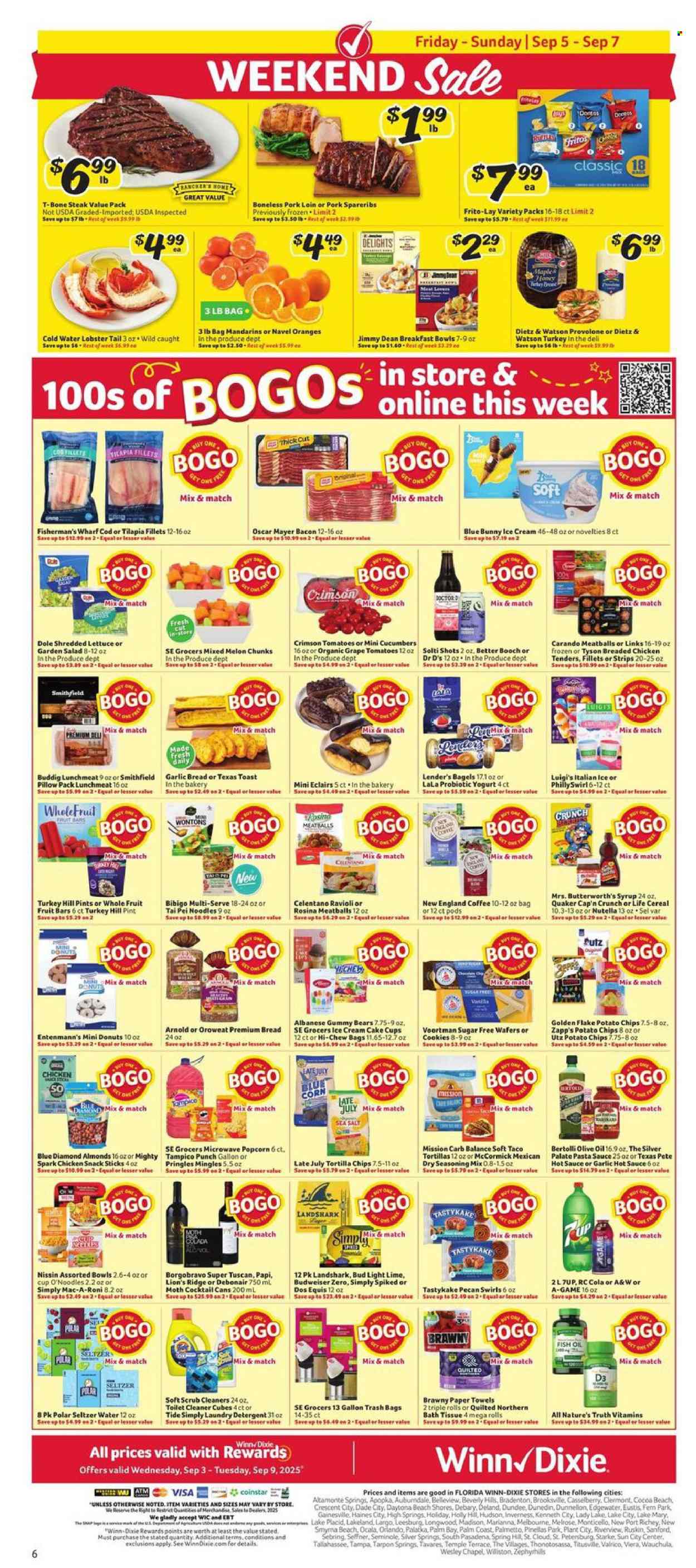 Winn Dixie ad - 09/03/2025 - 09/09/2025. Page 8