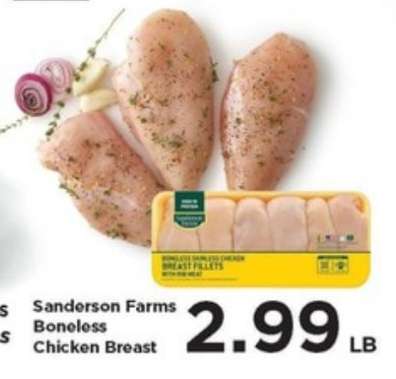 Sanderson Farms Boneless Chicken Breast