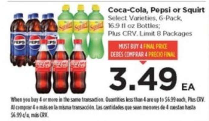 Coca-Cola, Pepsi or Squirt