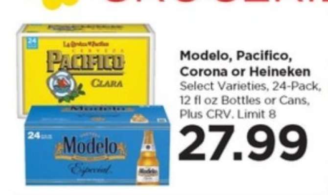 Modelo, Pacifico, Corona or Heineken
