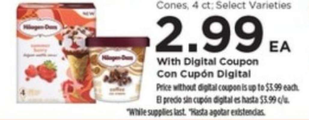 Häagen-Dazs Cones
