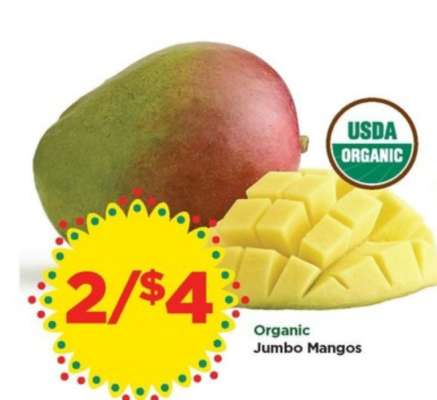 Organic Jumbo Mangos