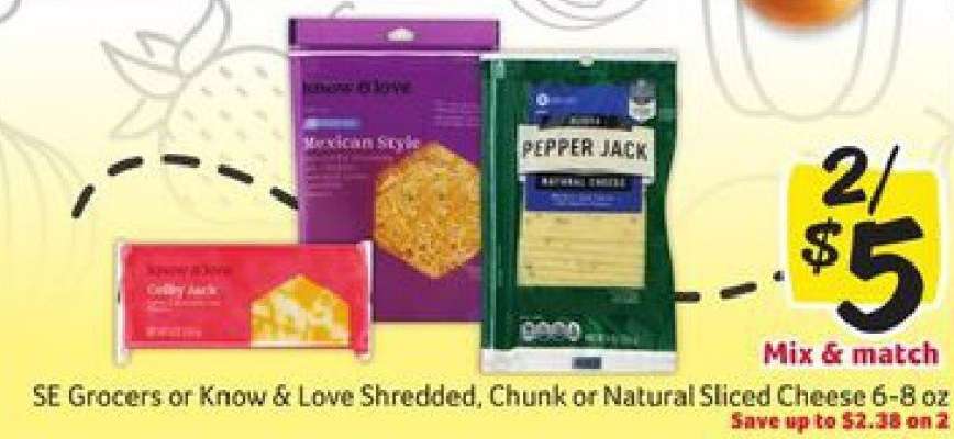 SE Grocers or Know & Love Cheese