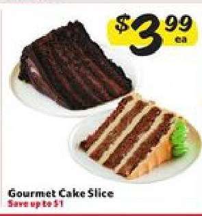Gourmet Cake Slice