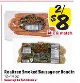 Realtree Smoked Sausage or Boudin