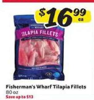 Fisherman's Wharf Tilapia Fillets
