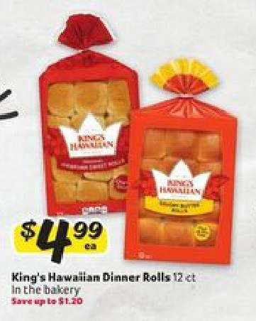King's Hawaiian Dinner Rolls