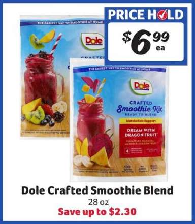Dole Crafted Smoothie Blend