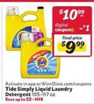 Tide Simply Liquid Laundry Detergent