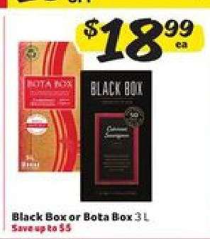 Black Box or Bota Box
