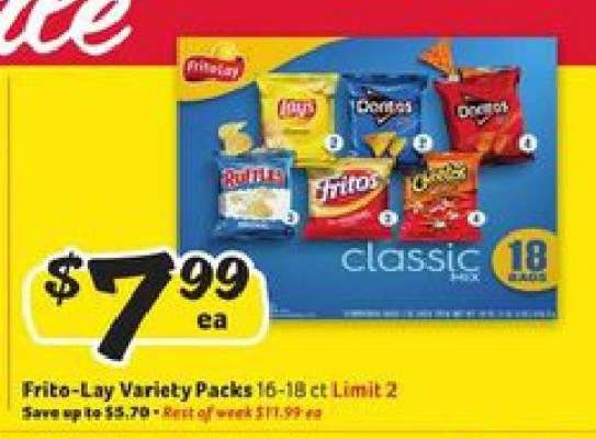 Frito Lay Variety Packs