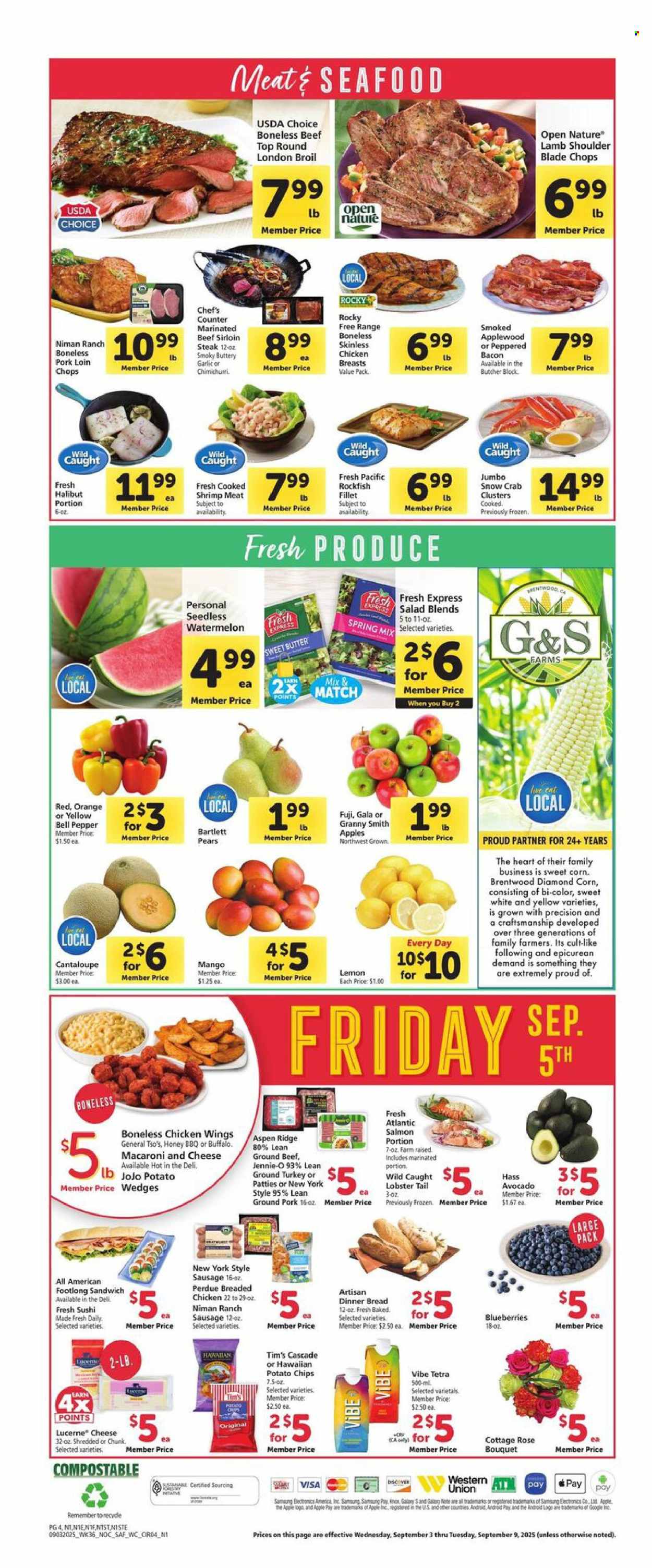 Safeway ad - 09/03/2025 - 09/09/2025. Page 4