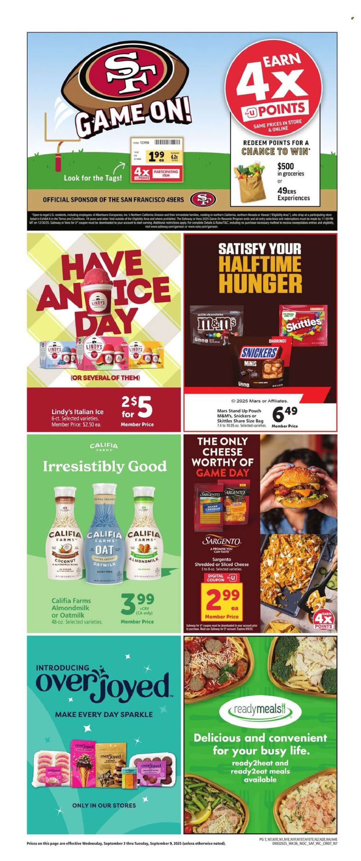 Safeway ad - 09/03/2025 - 09/09/2025. Page 7