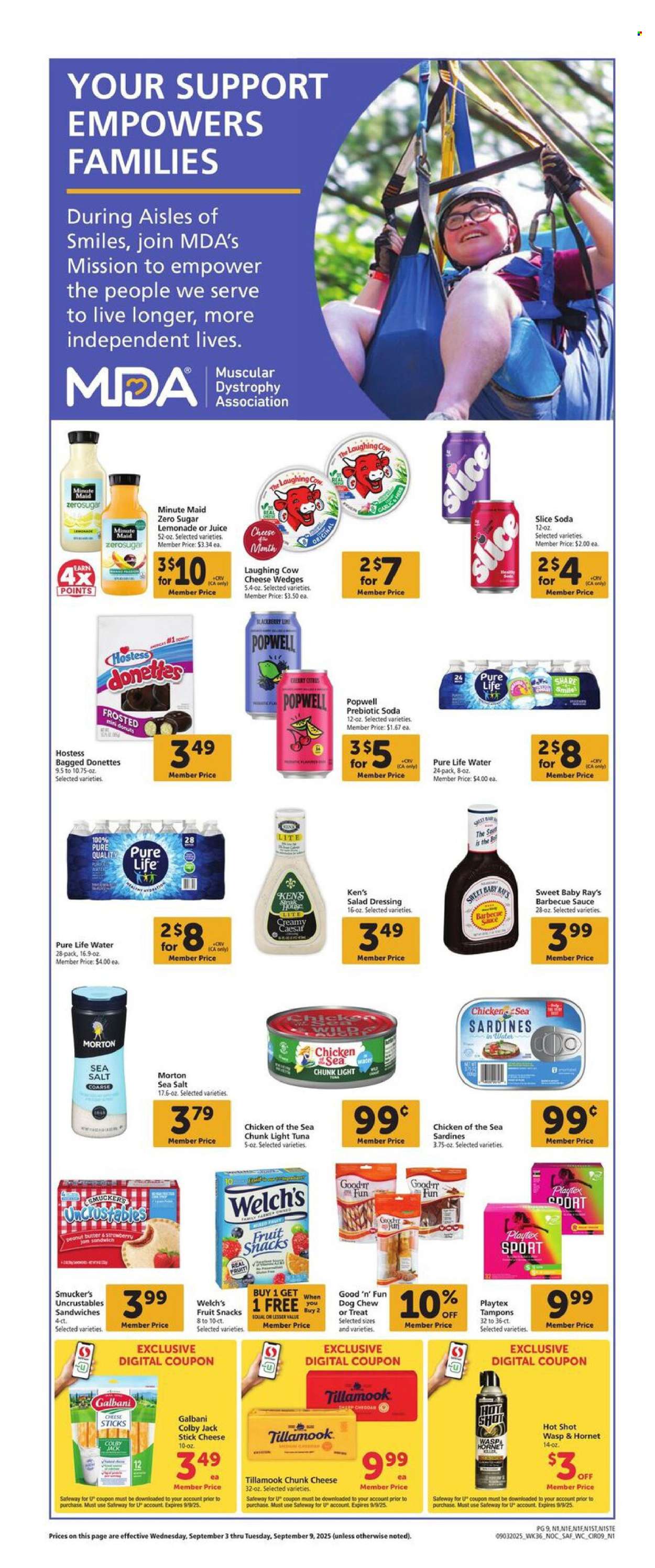 Safeway ad - 09/03/2025 - 09/09/2025. Page 9