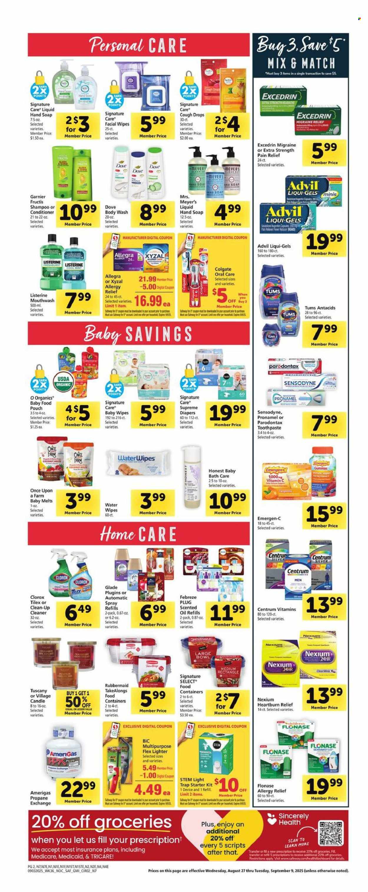 Safeway ad - 09/03/2025 - 09/09/2025. Page 11