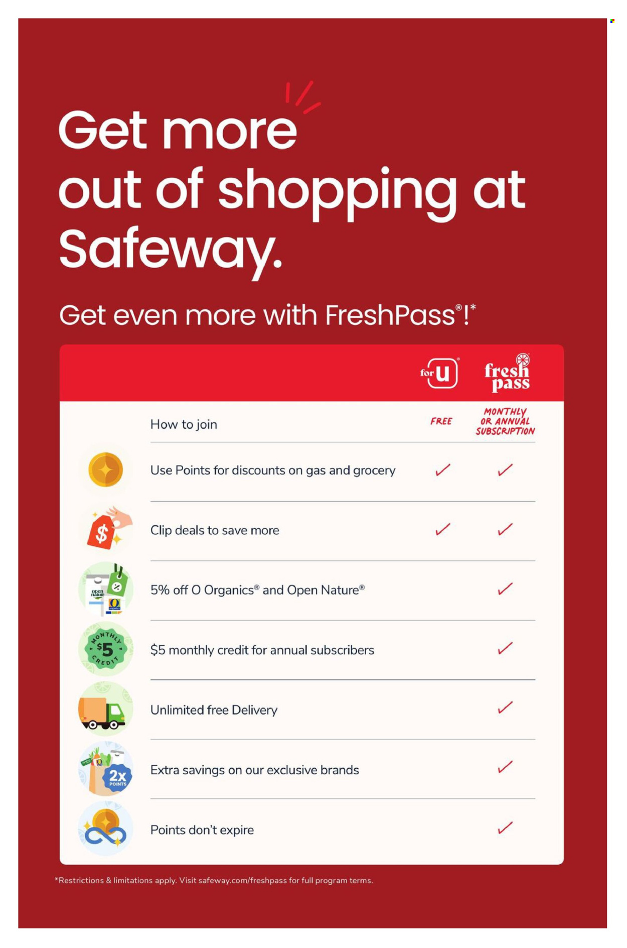 Safeway ad - 09/03/2025 - 09/09/2025. Page 12