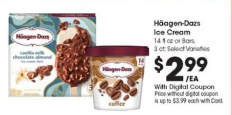 Häagen Dazs Ice Cream