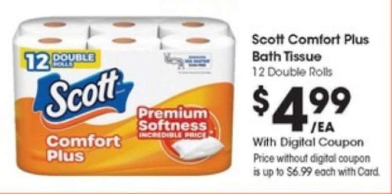 Scott Comfort Plus Bath Tissue