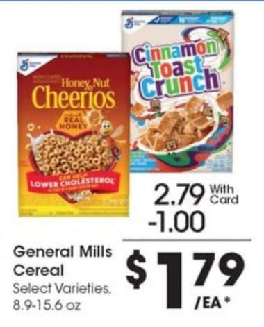General Mills Cereal