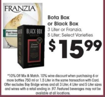 Bota Box or Black Box