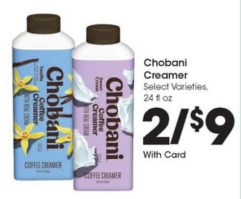 Chobani Creamer