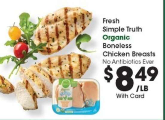 Simple Truth Organic Boneless Chicken Breasts