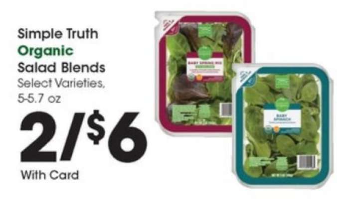 Simple Truth Organic Salad Blends