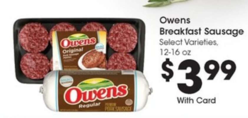 Owens Breakfast Sausage