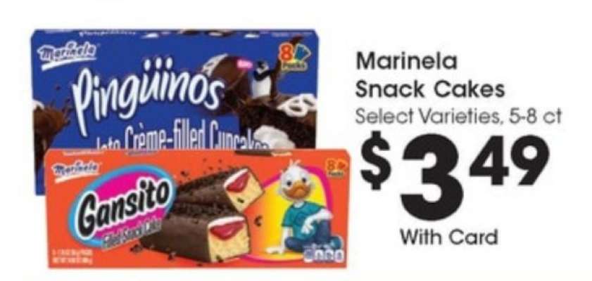 Marinela Snack Cakes
