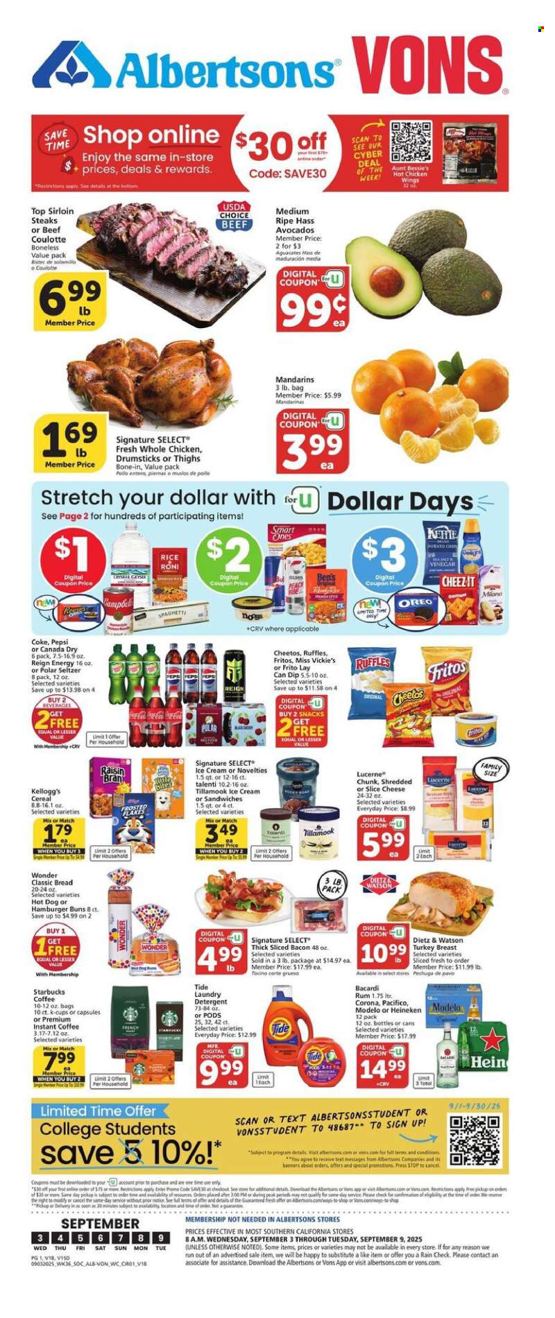 Albertsons Flyer - 09/03/2025 - 09/09/2025.