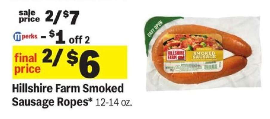 Hillshire Farm Smoked Sausage Ropes