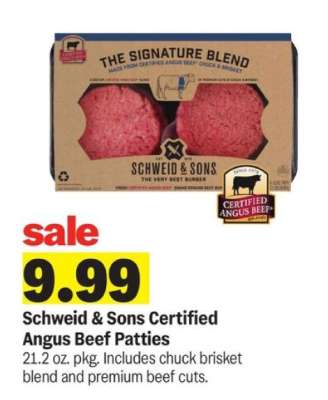 Schweid & Sons Certified Angus Beef Patties