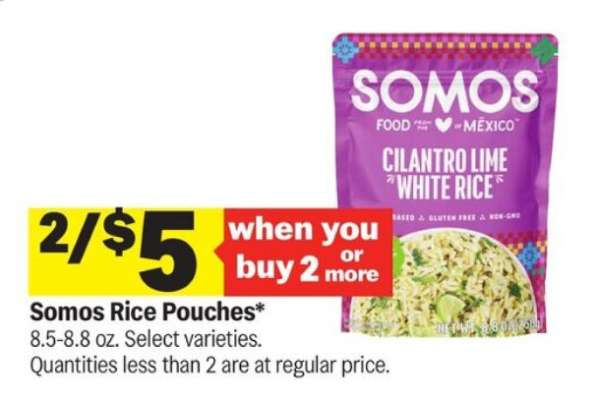Somos Rice Pouches