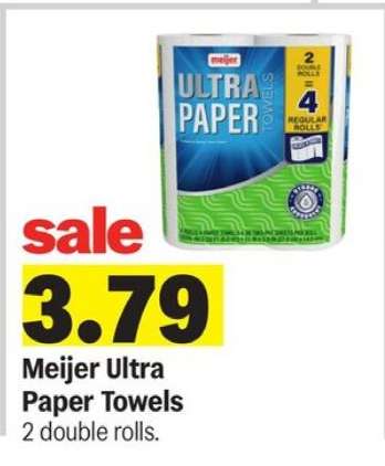 Meijer Ultra Paper Towels*