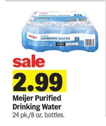 Meijer Purified Drinking Water