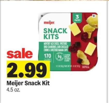 Meijer Snack Kit