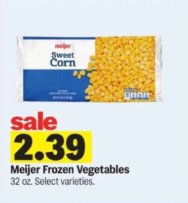 Meijer Frozen Vegetables