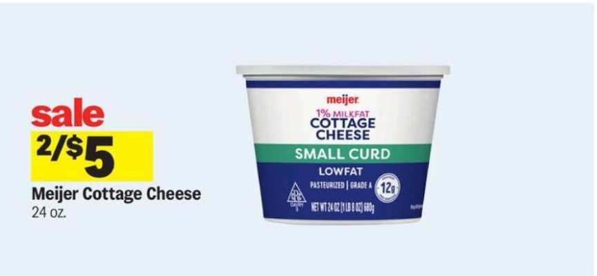 Meijer Cottage Cheese