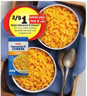 Meijer Macaroni & Cheese