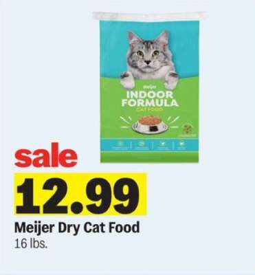 Meijer Dry Cat Food