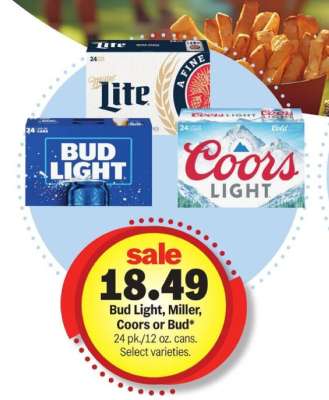 Bud Light, Miller, Coors or Bud