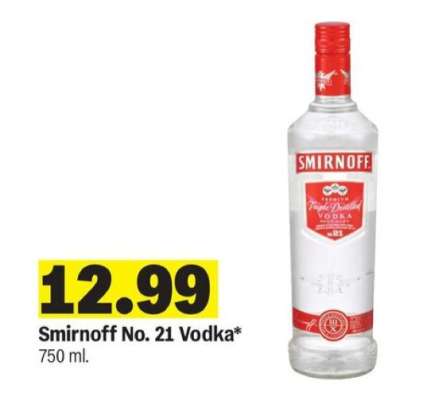 Smirnoff No. 21 Vodka*