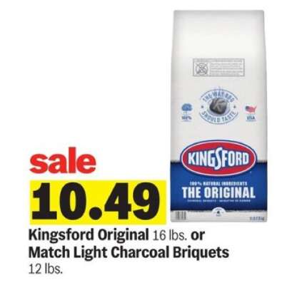 Kingsford Original or Match Light Charcoal Briquets
