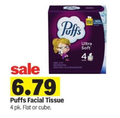 Puffs Facial Tissue*