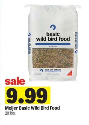 Meijer Basic Wild Bird Food