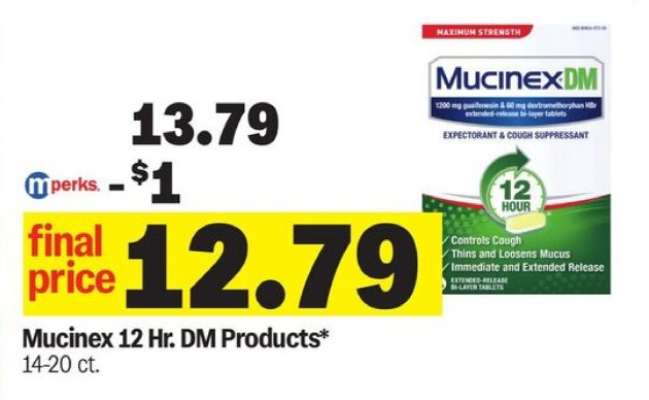 Mucinex 12 Hr. DM Products