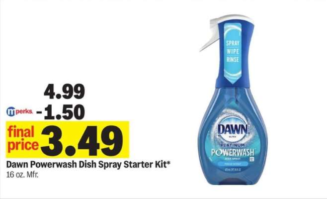 Dawn Powerwash Dish Spray Starter Kit*
